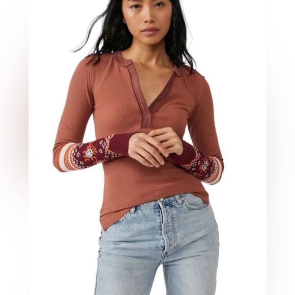 Free People Tops - NWT FP Mikah Layering Thermal. Size XS